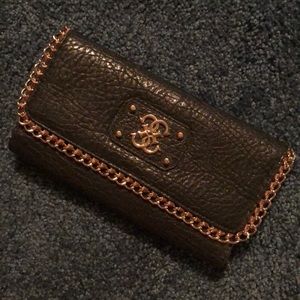 Black Guess leather wallet